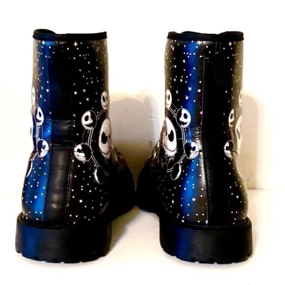 Nightmare Before Christmas Jack Skellington combat boots - Picture 6 of 9